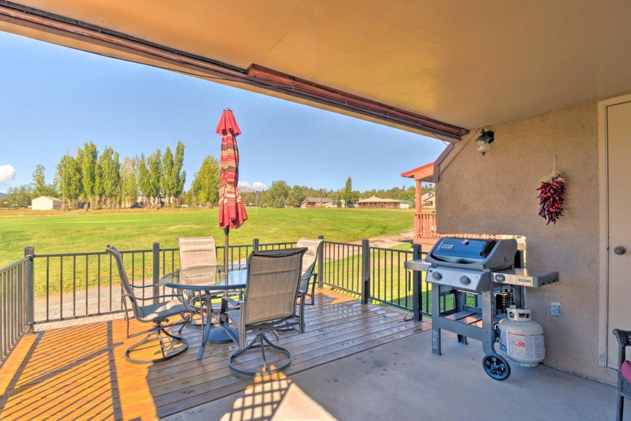 Bright Ruidoso Condo With Deck And Golf Course Views! Extérieur photo