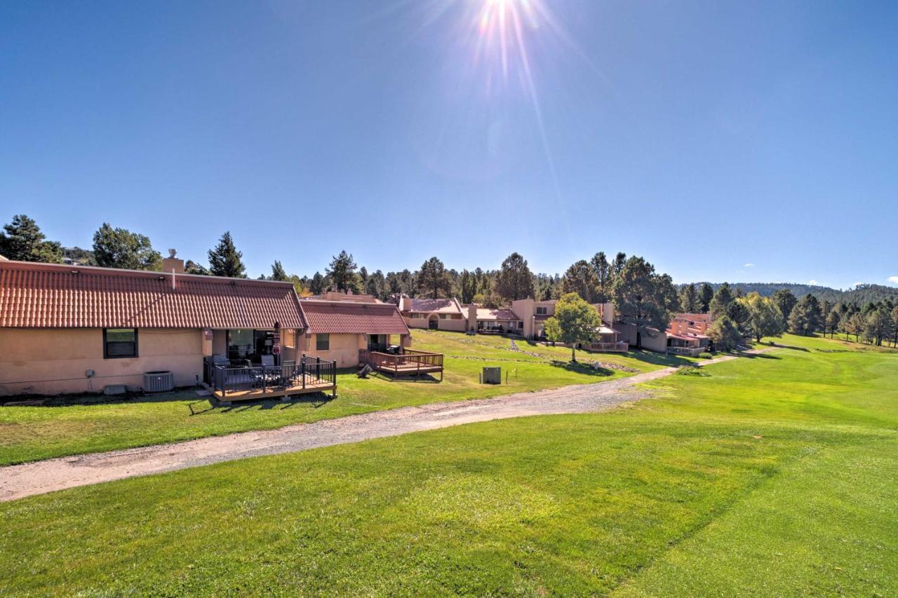 Bright Ruidoso Condo With Deck And Golf Course Views! Extérieur photo